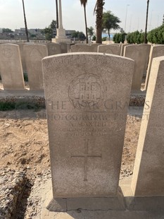 BAGHDAD (NORTH GATE) WAR CEMETERY - MAXTED, A